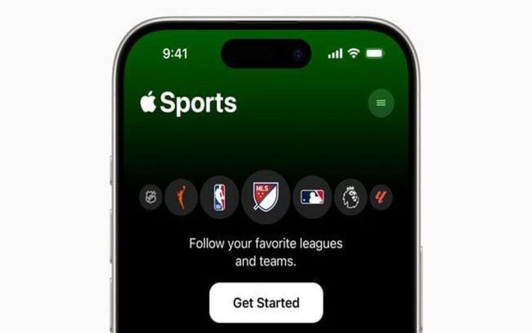 Aplicativo esportivo, Apple Sports app