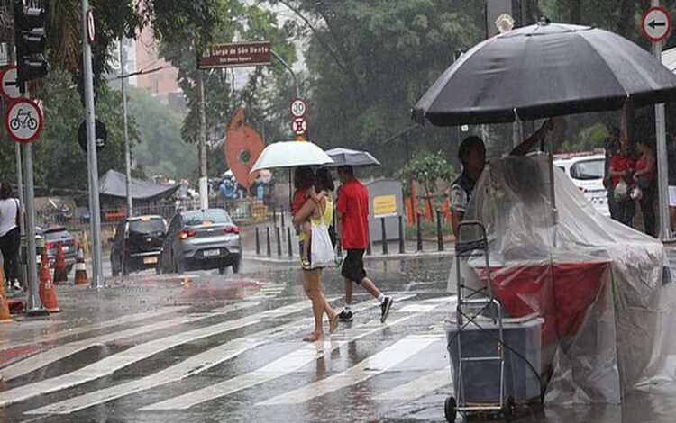 precipitações, pancadas de chuva, instabilidade no clima