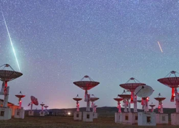 chuva de estrelas cadentes, fenômeno astronômico