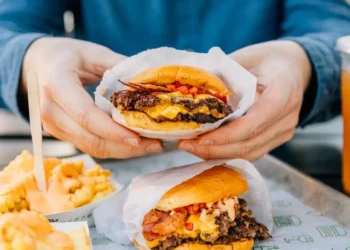 lanche, carne, bovina moída, carne, de hamburguer;