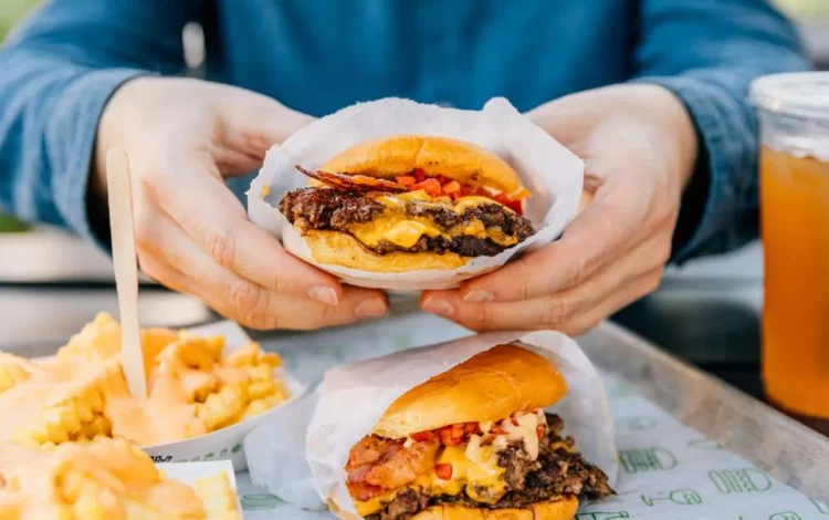 lanche, carne, bovina moída, carne, de hamburguer;