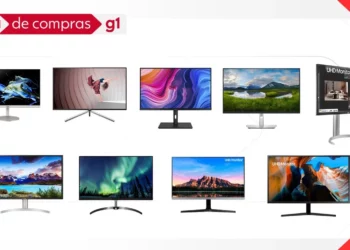 monitores, de alto, definição, monitores, 4K resolução;