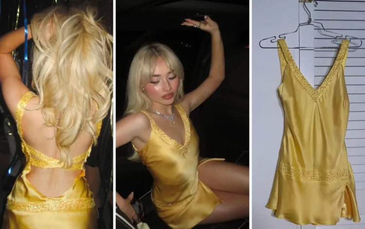 vestido, yellow;